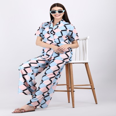 Women Shirt with Short Co-Ords Set